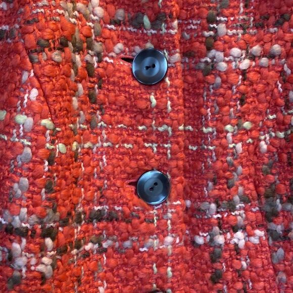 Retro 80s Pink Boucle Power Jacket - Picture 13 of 13